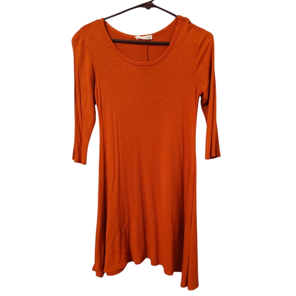 Asymmetrical Rust  Dress Forever Rose(5 For $20 Item)